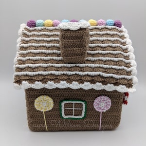 Gingerbread House crochet pattern PDF download image 5