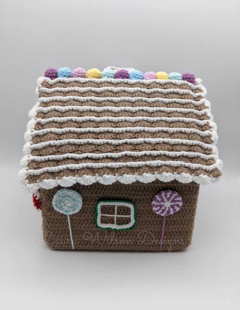 Gingerbread House crochet pattern PDF download image 7