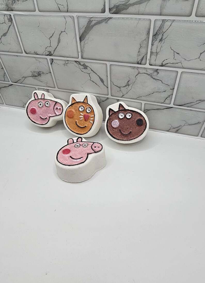 Mini Animal Bath Bomb Set, Children's Bath Bomb, Bath Bomb Gift Set
