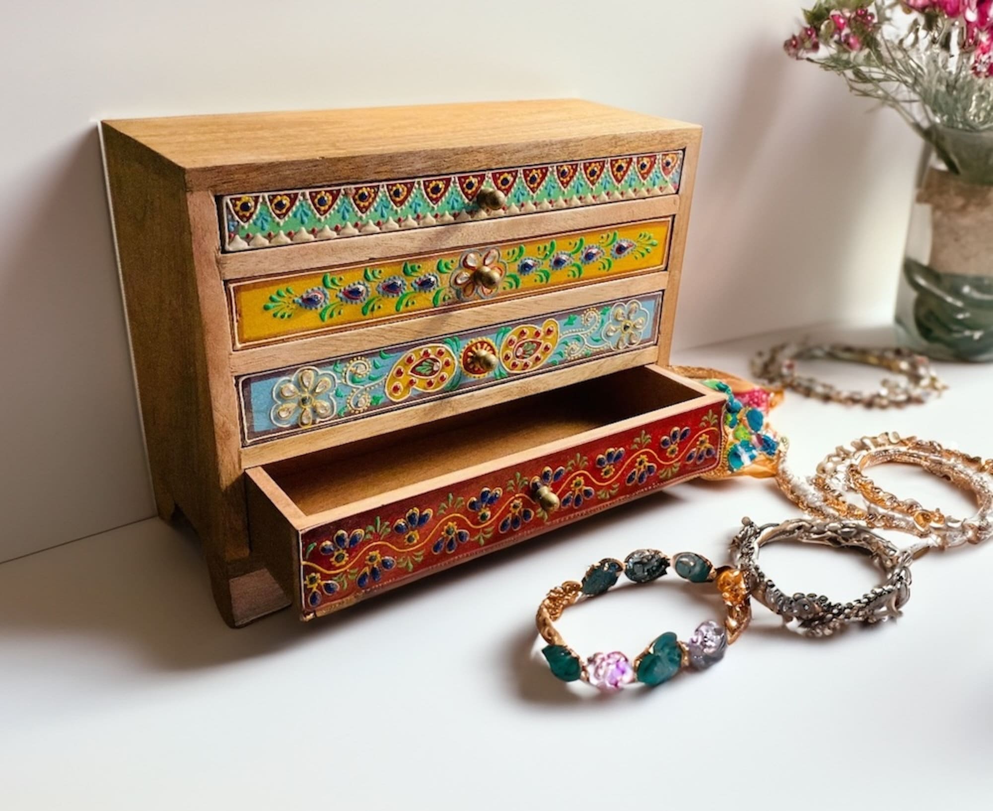 Seagrass nightstand deals