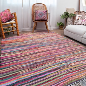 Chindi Rag Rug Second Nature Online Extra Large Shanti Multicolour GoodWeave Rag Rugs Various Sizes Available