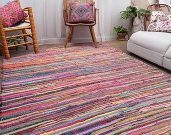 Chindi Rag Rug Second Nature Online Extra Large Shanti Multicolour GoodWeave Rag Rugs Various Sizes Available