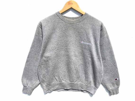Champion Sweatshirt Grey Size Medium, Champion Swe