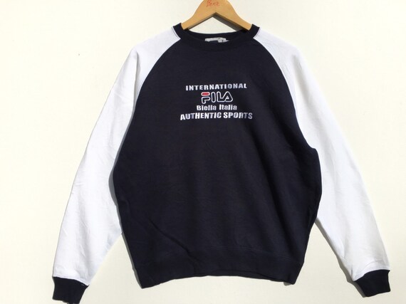 Vintage Fila Sweatshirt Size Small, Vintage Clothi