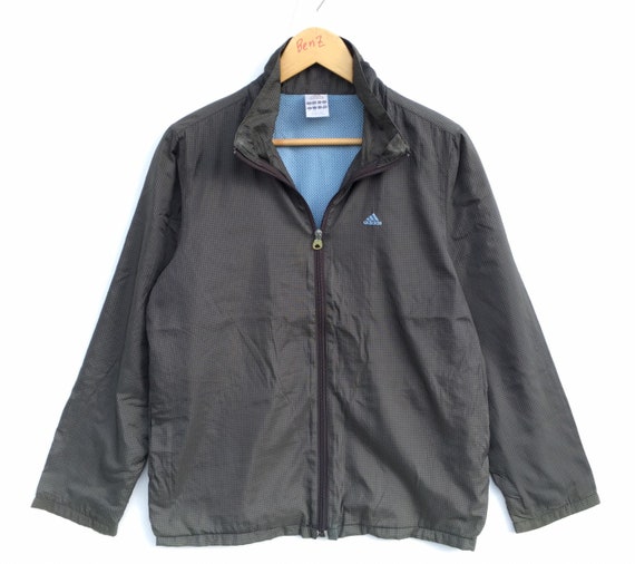 adidas checkered jacket