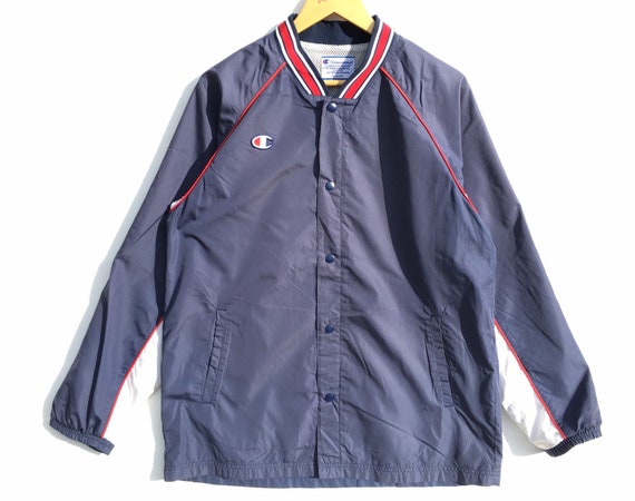 Champion Coach Jacket Size Large, Vintage Champion