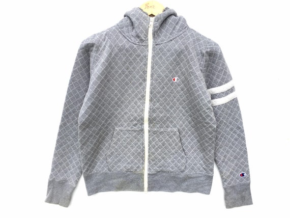 Grey Champion Sweater Hoodie Size Medium, Champion