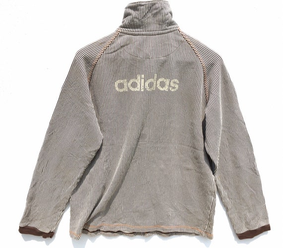 Vintage Adidas Sweater Jacket Size Large, Vintage