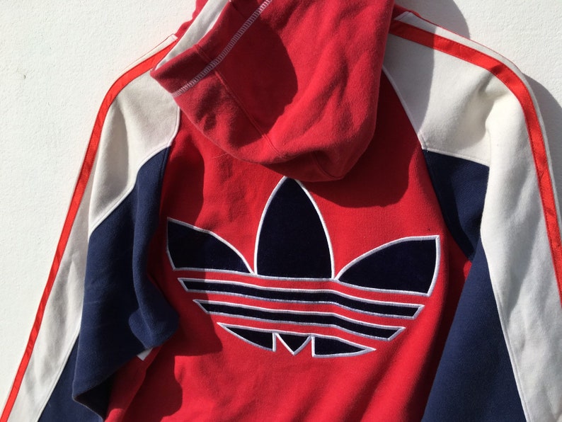 Vintage 80s Adidas Sweatshirt Hip Hop Run DMC Size Large | Etsy
