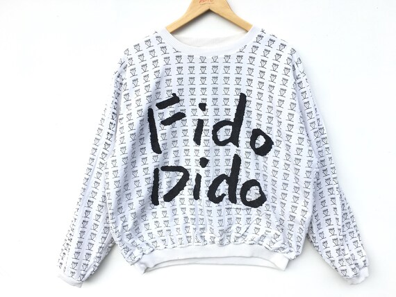 80s Fido Dido Reversible Vintage Sweatshirt, Vinta