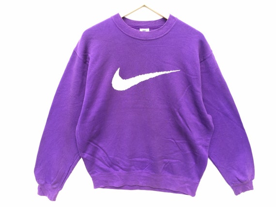 purple nike sweatshirt