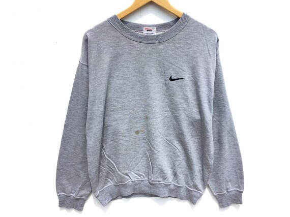 Vintage Nike Sweatshirt Grey Size Large, 90s Nike,