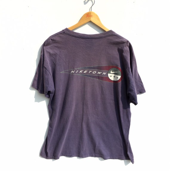 violet nike shirt