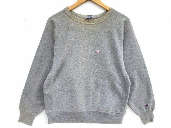 Vintage 90s Champion Reverse Weave Sweatshirt Grey