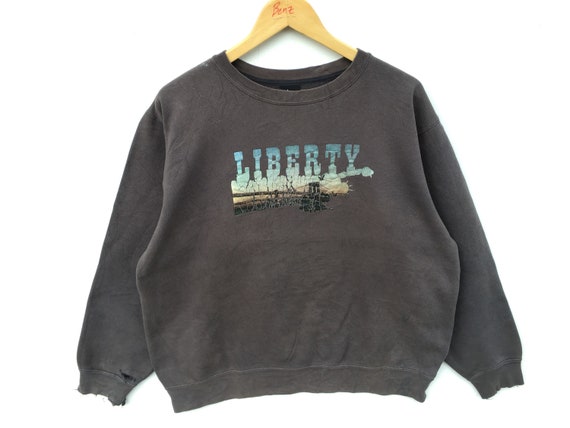 vintage liberty university sweatshirt