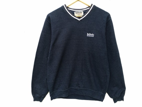 Vintage Bitch Skateboard Sweatshirt, Vintage Cloth