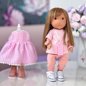 Muñeca personalizada OOAK, regalo de cumpleaños de muñeca similar, muñeca de regalo a partir de una foto, muñeca hecha a mano, muñeca personalizada Mini Me para adultos o niños