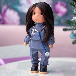 Doll that Looks like You, Handmade Doll, Look Alike Custom Doll from Photo, Personalized Doll for Gift, Mini Me Doll, Unique Birthday Gift