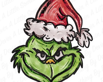 Grinch stencils | Etsy