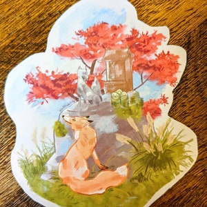 Ghost of Tsushima Fox Shrine Stickers