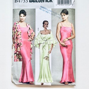 Butterick B4733, Women’s Evening Dress Pattern, Sz (16-22), Uncut