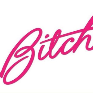 Bitch Decal Sticker