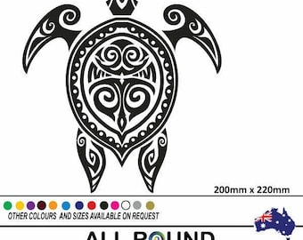 Turtle Sticker Decal For Car, Boat , Rv Motorhome, Caravan 4X4