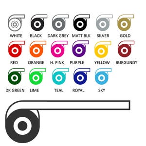 Single Vinyl Pinstripe - one pinstripe  stripe self adhesive sticker stripe