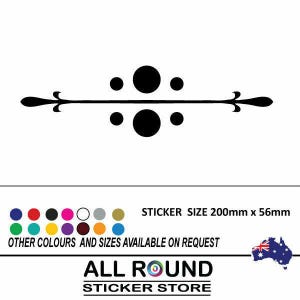 Calcomanías adhesivas de pergamino con rayas para vehículos, camiones, remolques y carrozas para caballos.