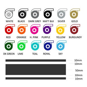 Triple Multiple Vinyl Pinstripe - three pinstripe  stripes self adhesive sticker stripe