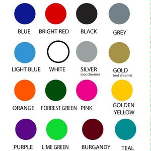 thumbnail interactive-video image 1 of 1200mm Multicolored Glossy Vinyl Stripes For Vehicle, Boat, RV, Campervan 1 of 5