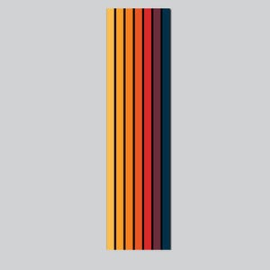 Retro Stripe Car Pinstripe Vehicle Sticker Decal Van Motorhome Camper Rv Orange And Brown Tones