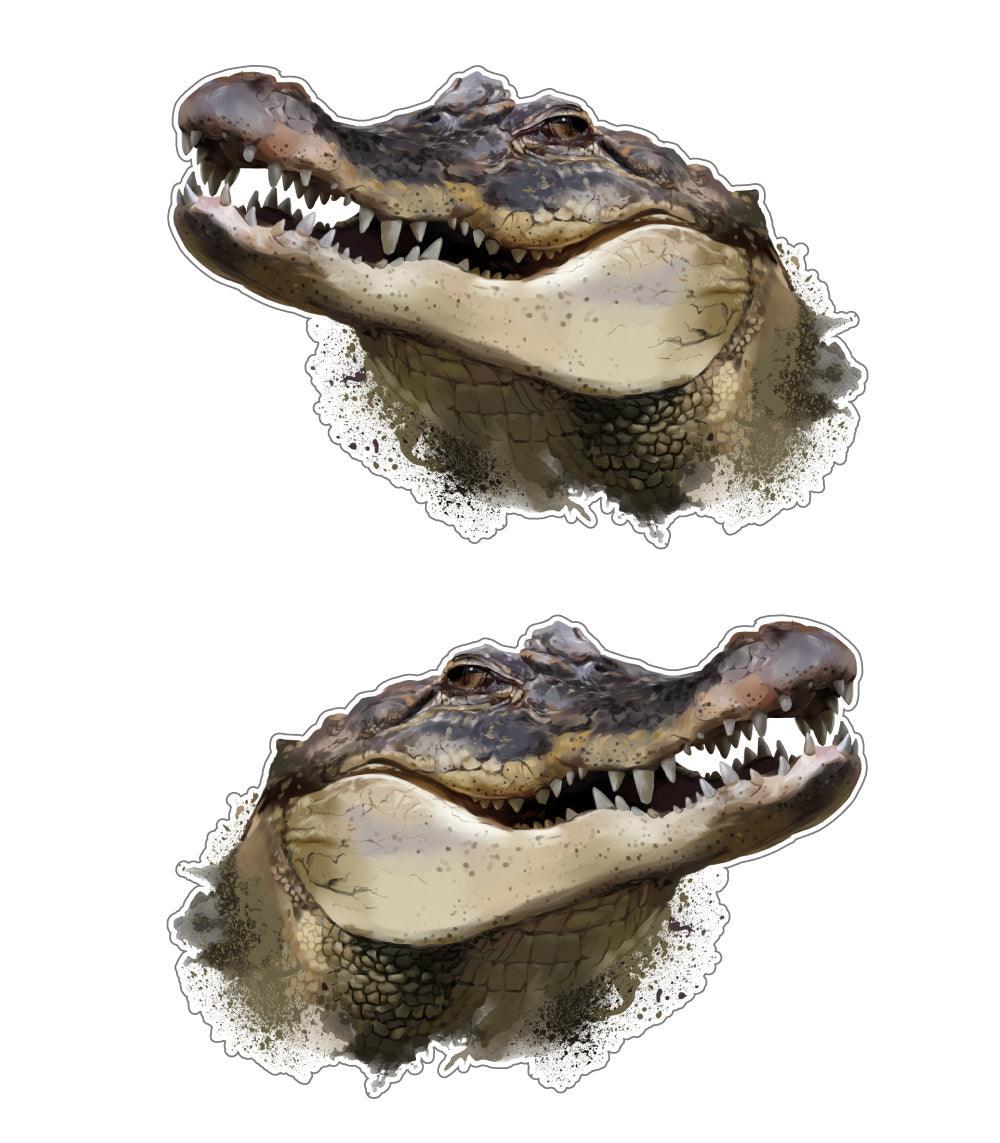Crocodile Sticker Decal For Car , Ute, Motorhome Truck , Window, Boat