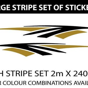 Vehicle stripes for boat , horse float trailer, truck , camper van 2000mm wide