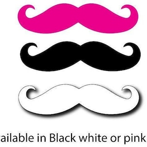 Mustache Sticker Popular Bumper Sticker Decal 200Mm Movember