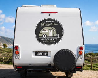 Making Memories Caravan Sticker | Funny Van Life Decal for Caravan Camper RV Motorhome Trailer