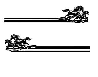 vehicle stripe for horse float truck trailer or car computer cut in high quality 7 year vinyl