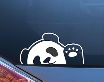 Panda Bear car sticker decal window vehicle