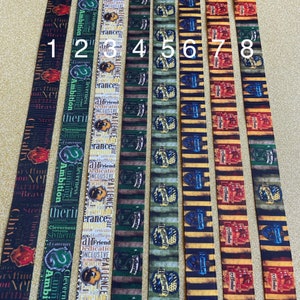 7/8” Non-Slip Headbands, Adjustable ADD BUTTONS for mask, Hairy Pot, sorcery, houses,