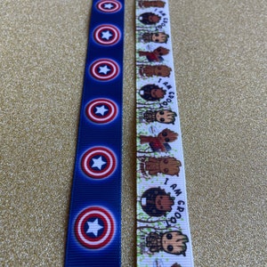 Non-Slip Headband with Buttons: Superhero & Movie Prints