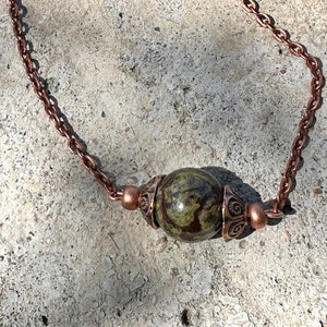 Dragons Blood Jasper Necklace