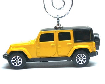 Jeep Wrangler Unlimited Truck Rubicon Car Hot Wheels Ornament Matchbox