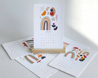 Doodle Desk Calendar - Etsy