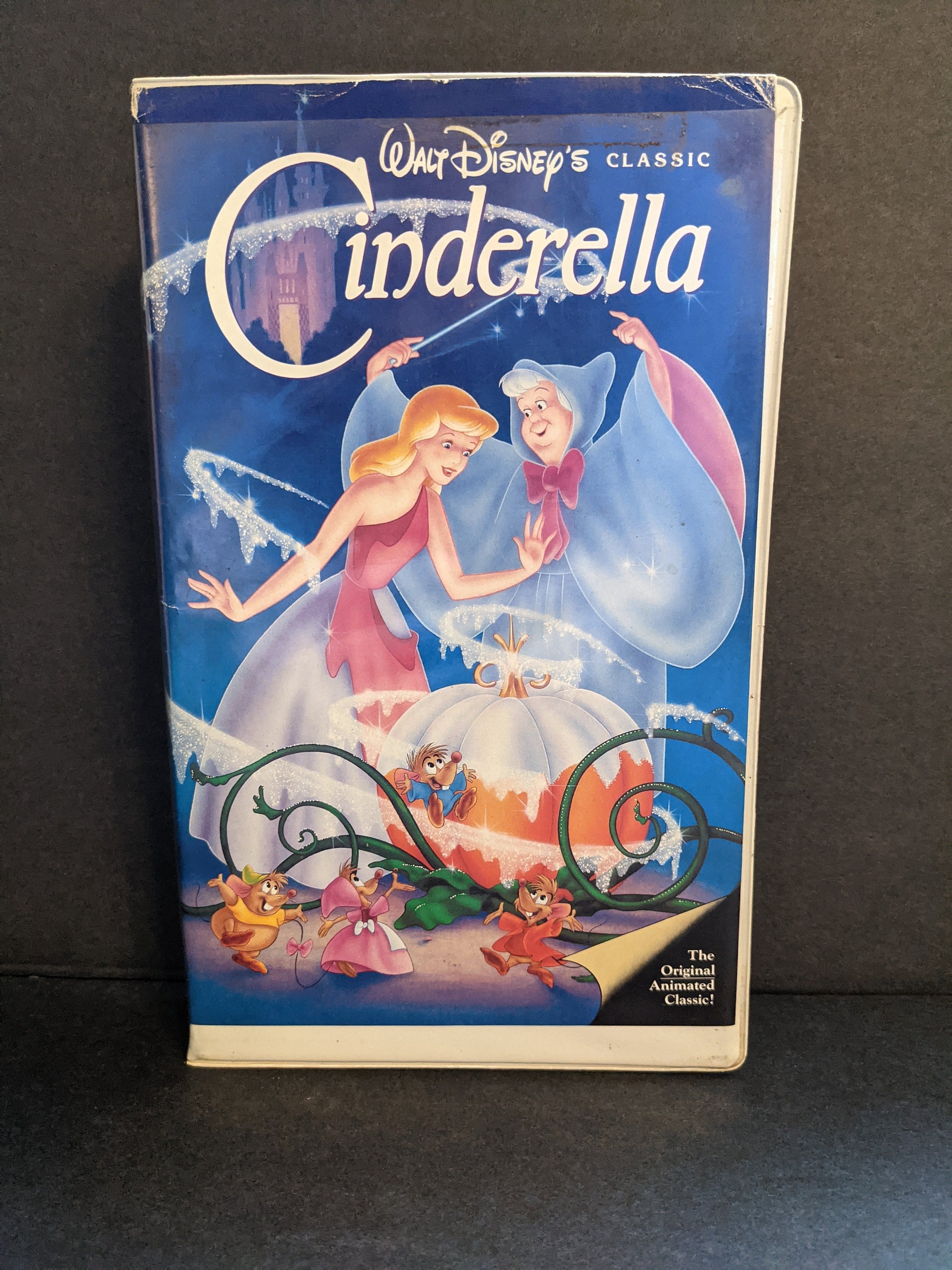 Vintage Black Diamond Disney VHS Cinderella Aladdin Lady Etsy