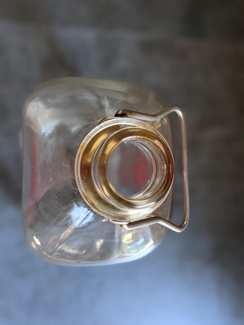 Vintage Producers Milk Coop 2 Quart Bottle With Pour Handle Etsy