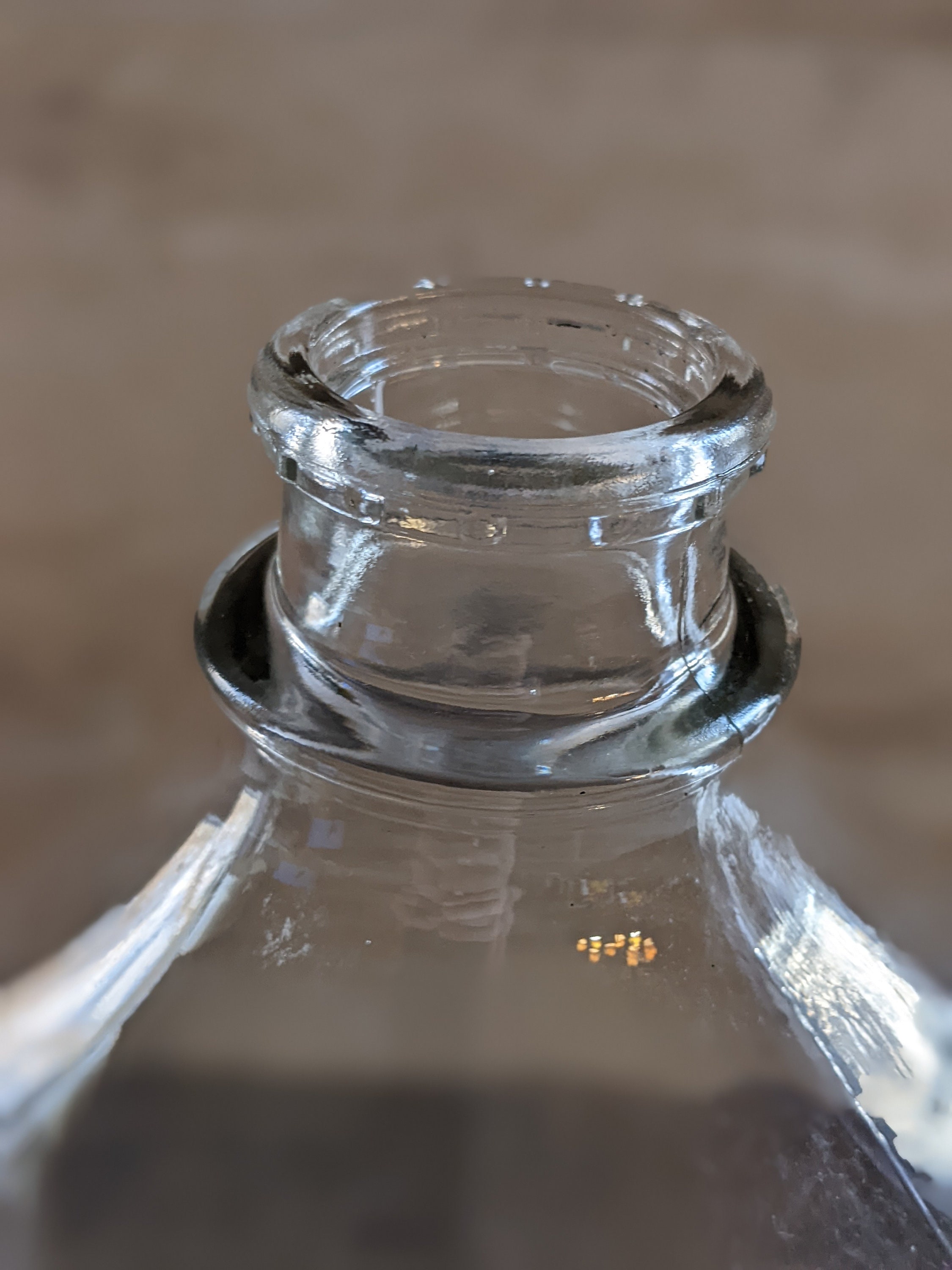 Vintage Lamb Glass Company Gallon Milk Glass Jug Etsy