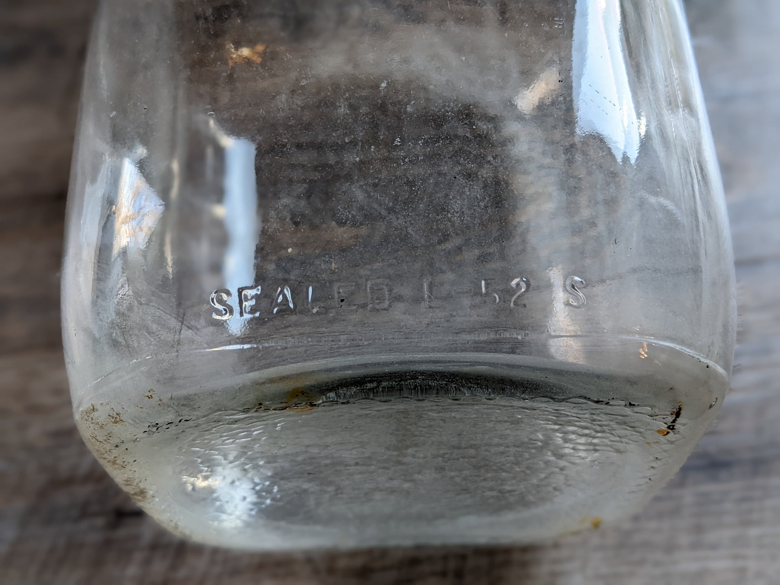 Vintage Lamb Glass Company Gallon Milk Glass Jug Etsy