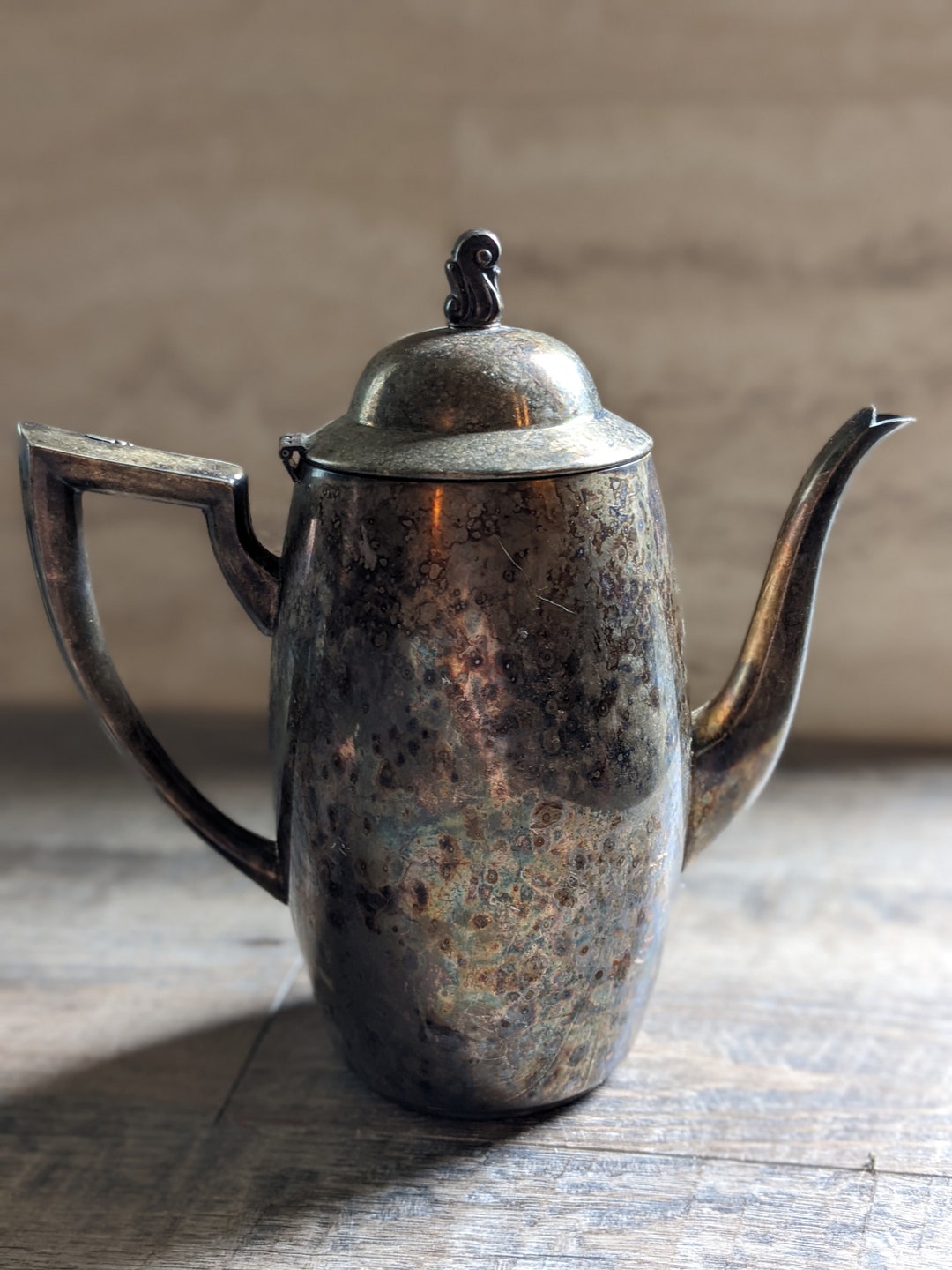 Vintage Oneida Silversmith Teapot Etsy