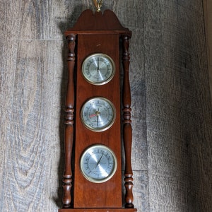 Vintage Airguide 3 Function Weather Station