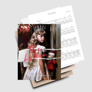 PDF, Notenblatt, Notenblatt, Klavierpartitur, Recital Geschenk, Musiklehrer, Klavier solo, printable, Intermediate, Komposition, illustriert